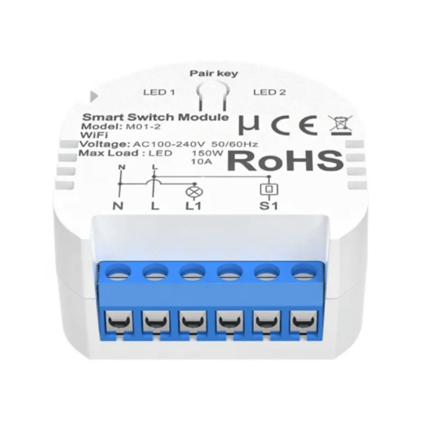 M01 1-gangs WiFi-indbygnet lysbryder