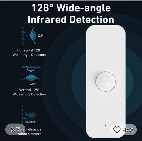 TUYA SMART WIFI PIR rörelsesensor