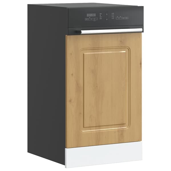 vidaXL Diskmaskin Panel, Kalmar, Artisan Oak, 45x1,5x67 cm