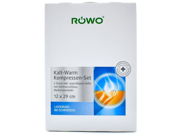 ROWO Kalte-/ Warmekompressen Set 12x29cm