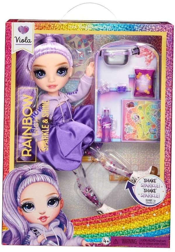 Rainbow High. Sparkle & Shine Modedukker Viola Lilla