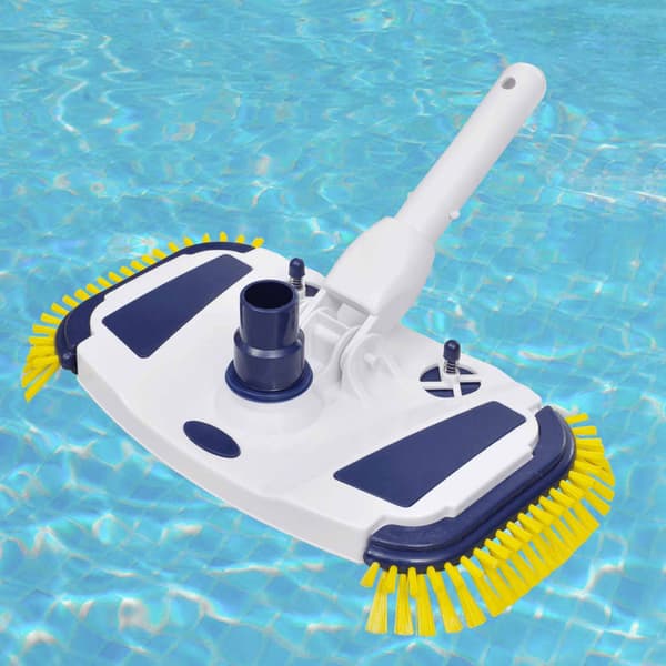 vidaXL Pooldammsugare med borste