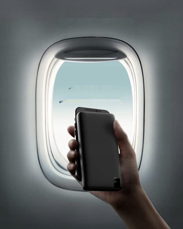 Powerbank A ADDTOP 26800 mAh sort
