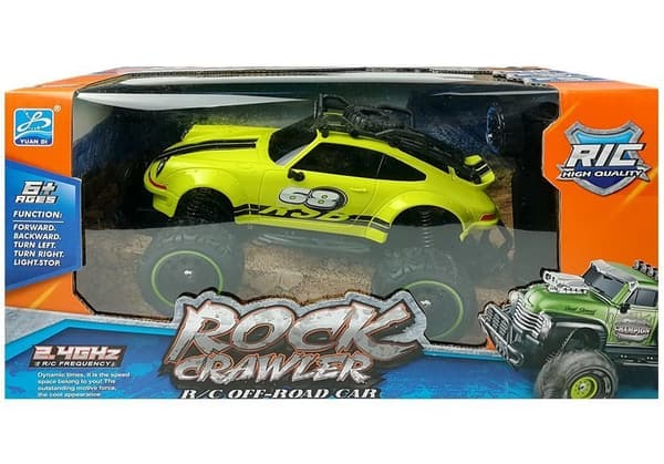 Fjernstyret bil R/C Beetle Grøn 6,5 km/t 2,4G