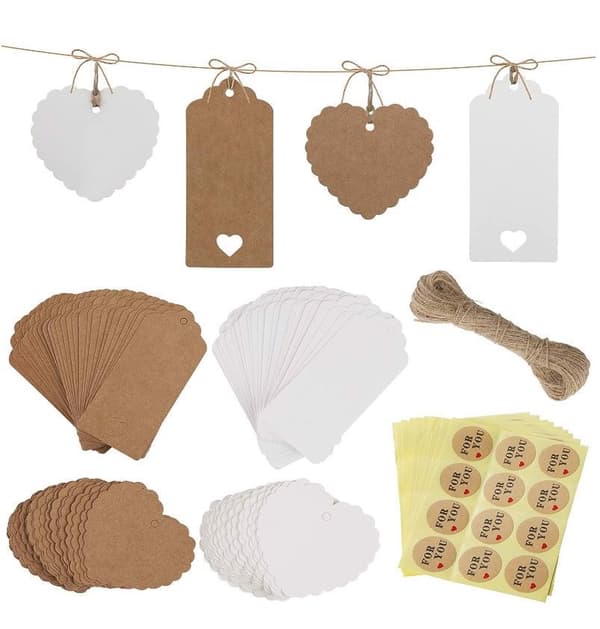 Paperitarrat DIY 120 kpl.