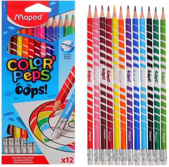 COLOR.OOPS-LIIDUT JA PYYHEKUMI 3 KPL 12 KPL 832812