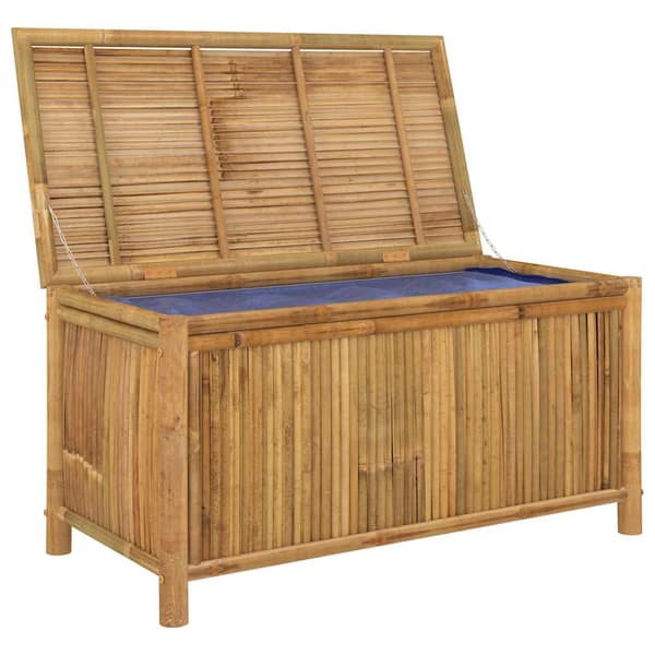 vidaXL Trädgårdslåda 110x52x55 cm Bambu