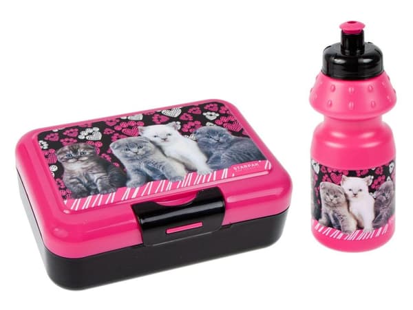 350 ml flaska + Kitty lunchlåda