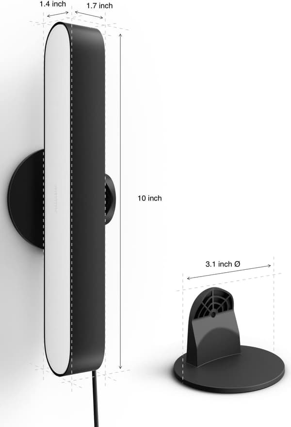 Philips Hue Play Extension Pack 1PC EUUKAUNZ Svart LED Panel Extension Modul