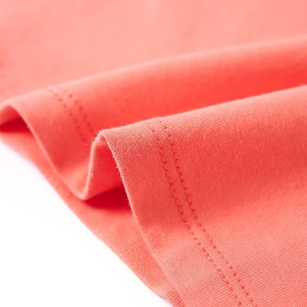 Barn-T-shirt, korall, 128