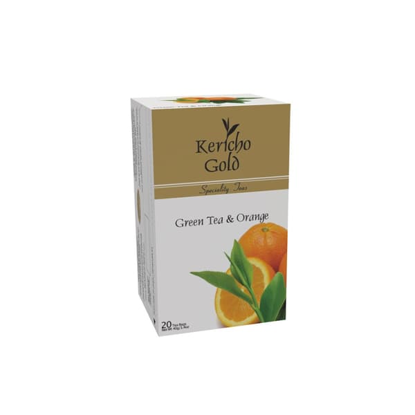 KERICHO GOLD Specialte GRØN TE & APPELSIN@