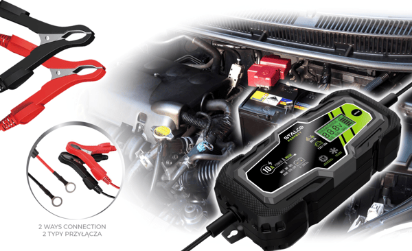 Stalco PowerPulse 10A perfekt billader S056598754