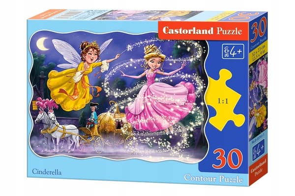 Pussel 30 bitar Askungen