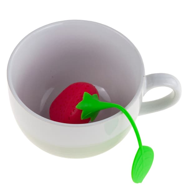 SS70 JORDBÆR- URTETE-INFUSER I SILIKONE