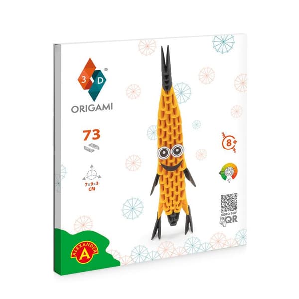 Origami 3d. Banaani