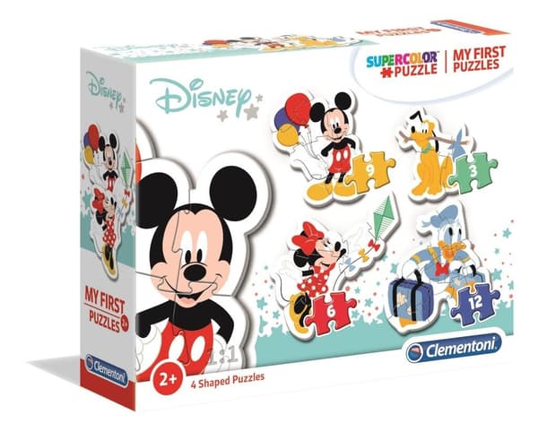 Mit første Mickey Mouse-puslespil