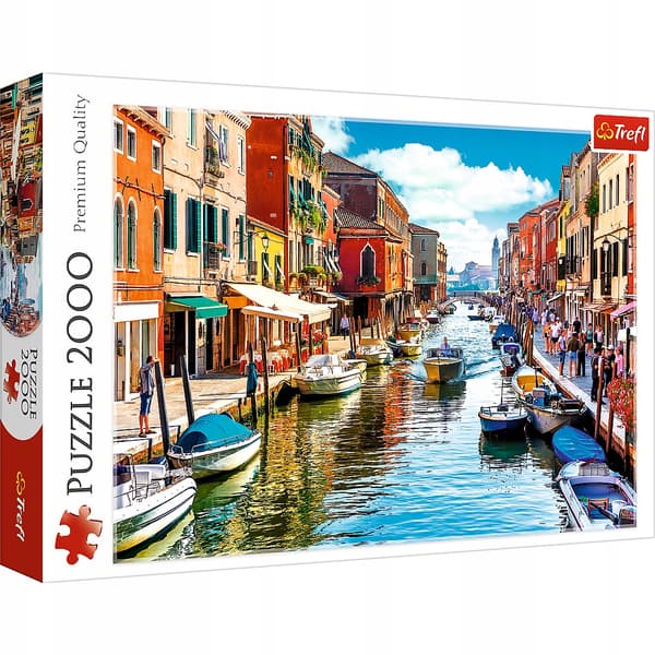Trefl pussel 2000 bitar - Murano Island, Venedig