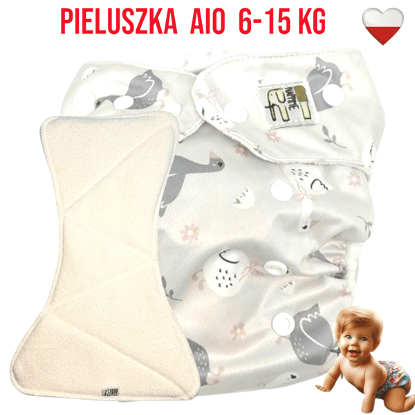 NappiMe AIO Pocket vaskbar mikrofiberble.