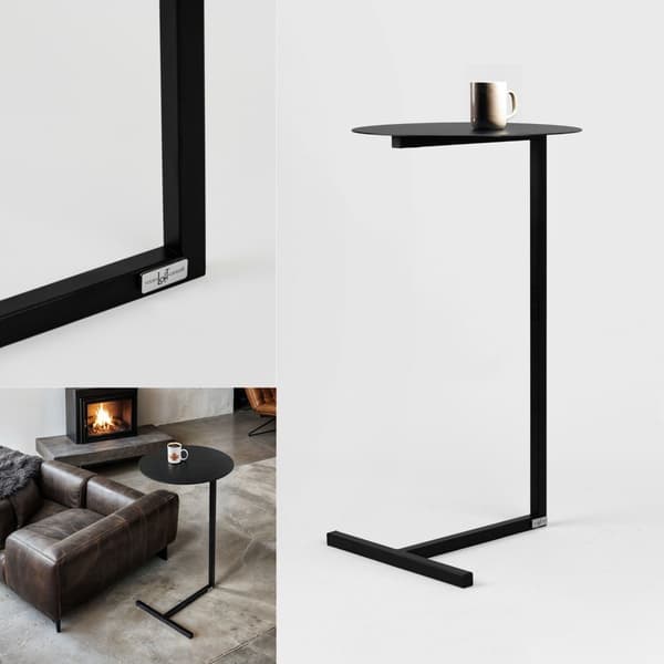 Laptopbordstøtte Side Loft Metal Sort Girona Fi 40x65