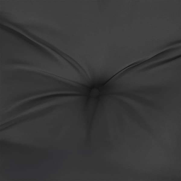 vidaXL stolehynder, 2 stk., sorte, 40x40x7 cm, stof