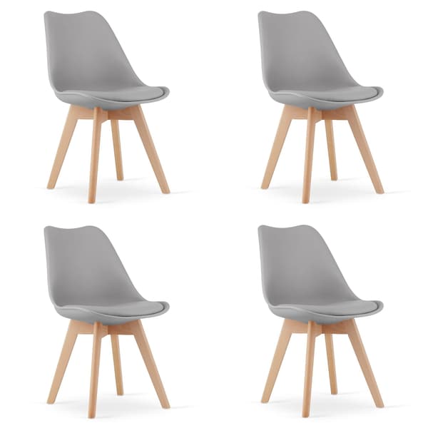 MARK Stol Grå x 4