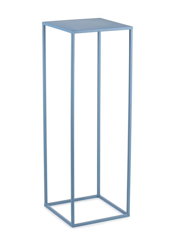 Blått stående blomsterställ 70 cm