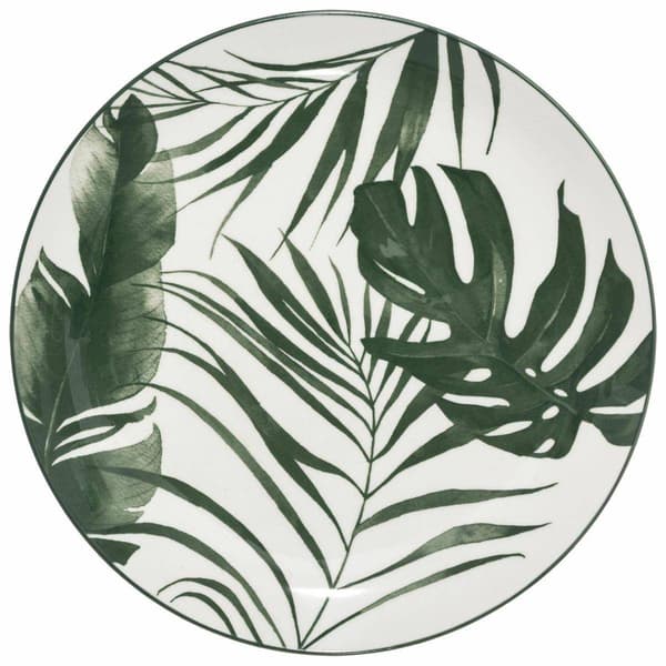 Sæt med 6 Leafs middagstallerkener 26 cm