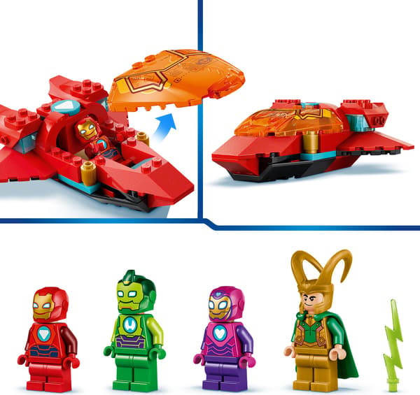 Lego Marvel Loki vs. Iron Man Team 204-delars set (11211)