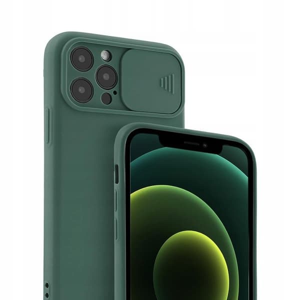 Bagcover til Samsung A50 grøn + 9H GLAS