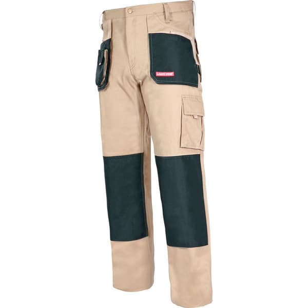BEIGE BYXOR, 100% BOMULL, "S (48)", CE, LAHTI