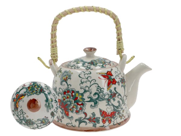 Keramisk elkedel med infuser