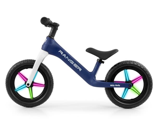 MILLY MALLY 5709 Balancecykel RANGER Flash Navy