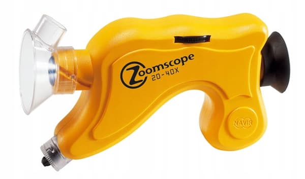 Bærbart Zoomscope-mikroskop med illuminator