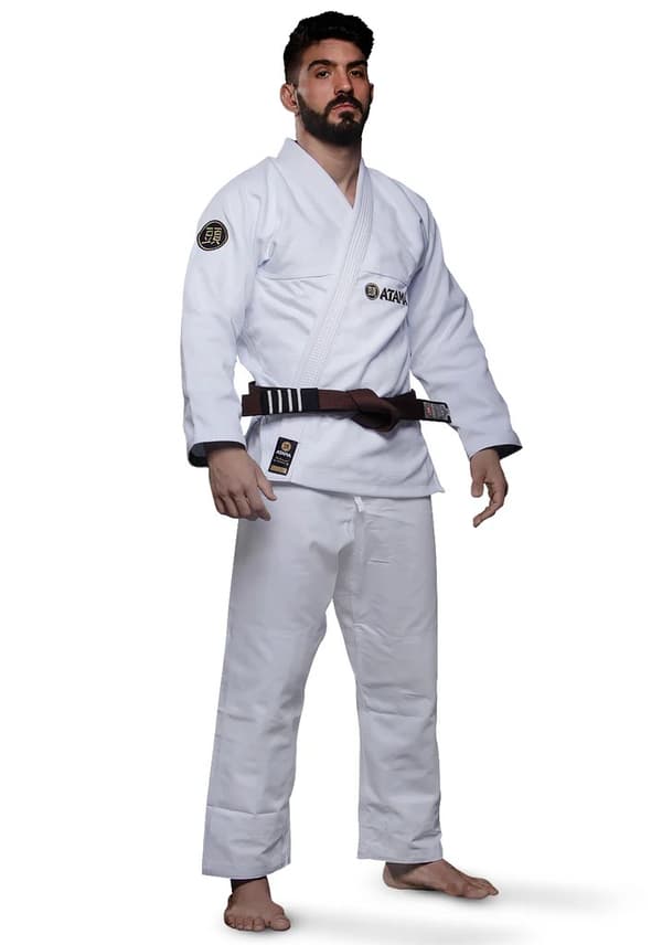 Atama Gi / Kimono Herr BJJ Classic White A1
