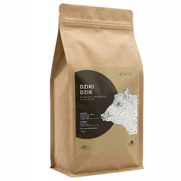 Craftbe Vildsvin Kaffebønner 1kg