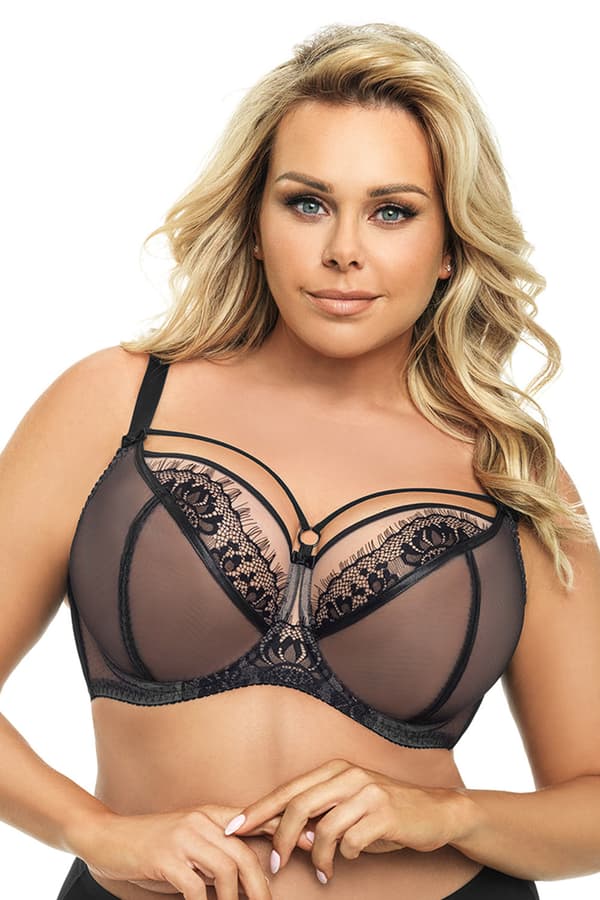 Gorsenia k496 paradis sort 65 timer blød bh