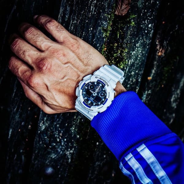 Herrklocka CASIO G-SHOCK GA-100B-7AER (zd135g) + Låda