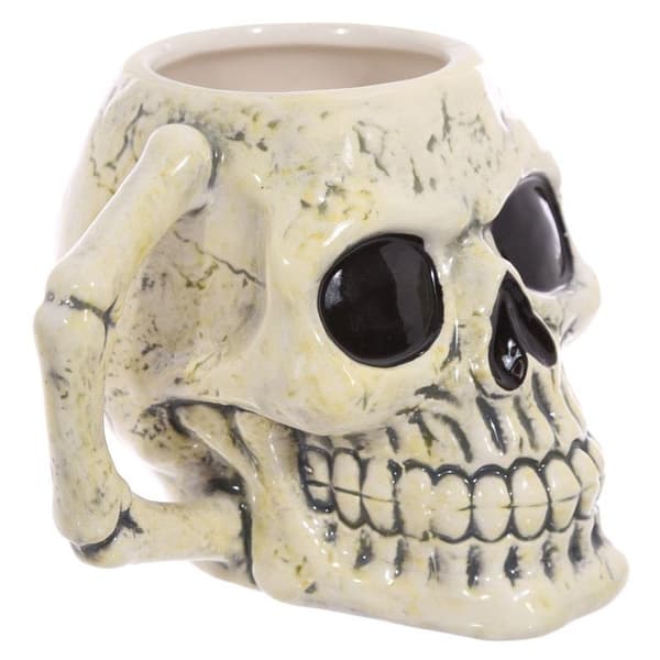 PKMUG217 Krus med gammelt kranium