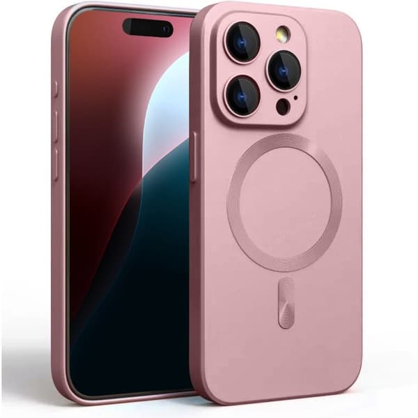 iPhone 16 Pro Max -kotelo, ColorMag, MagSafelle, pinkki