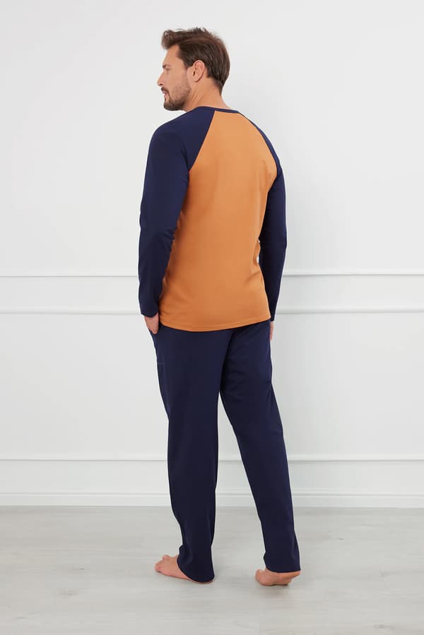 Aleksander herrpyjamas långärmad, långbyxor L
