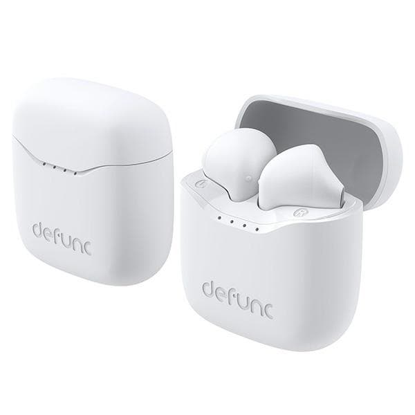 DeFunc Bluetooth 5.3 True Lite Trådløse Hovedtelefoner Hvide 71464