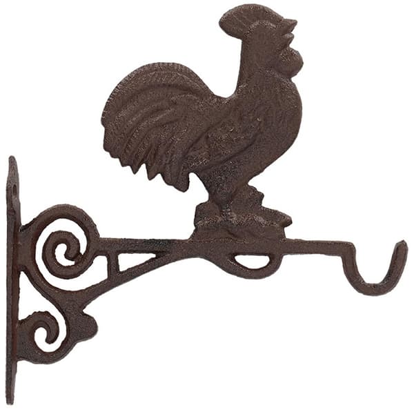 Väggfäste gjutjärn Rooster 21 cm