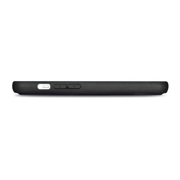 2-i-1 Läderfodral iPhone 14 Anti-RFID Plånboksfodral Mörklila