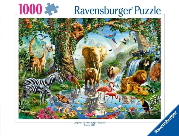 1000 Pussel Djungeläventyr