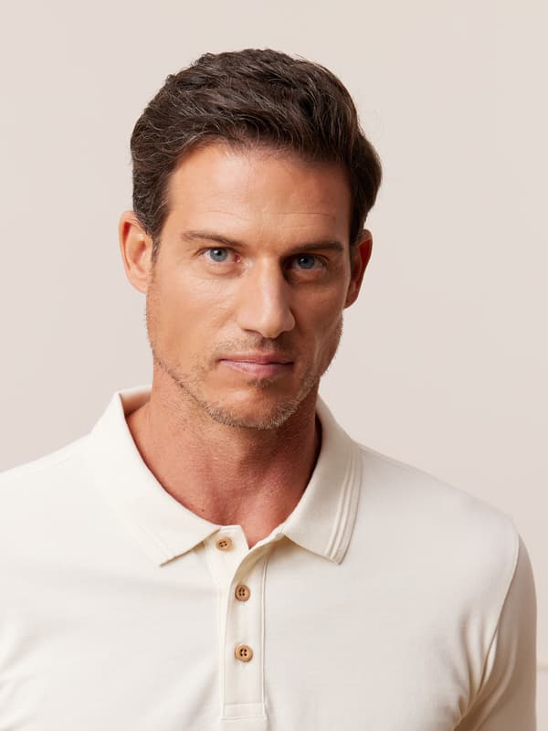 BEIGE POLO BÆR XXL