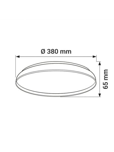 ORO-NUBE-BLACK-36W-DW loftlampe