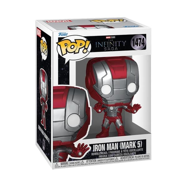 Funko POP Infinity Saga 1474 Iron Man Mark 5 samlarfigur