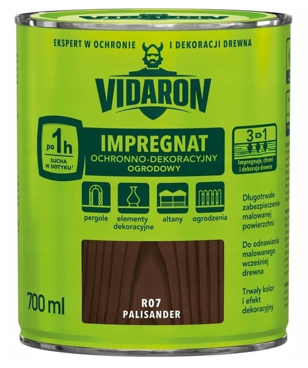 Vidaron palisander haveimprægneringsmiddel R07 0,7L