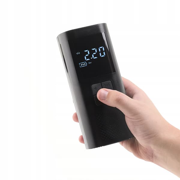 Elbilspumpkompressor 12V för cigarettändare