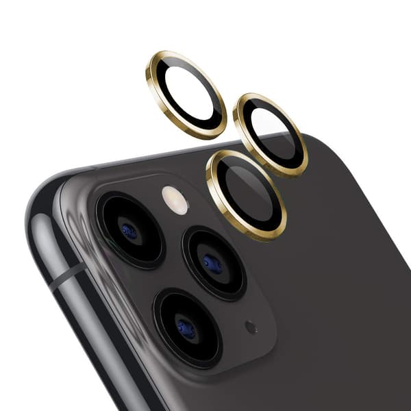 Härdat glas för kamera (objektiv) för iPhone 13 Pro / 13 Pro Max, guld